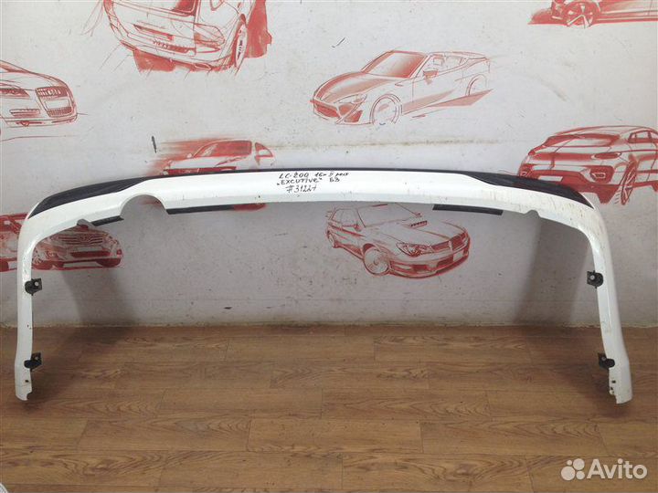 Бампер задний Toyota Land Cruiser 200 с 2016 года