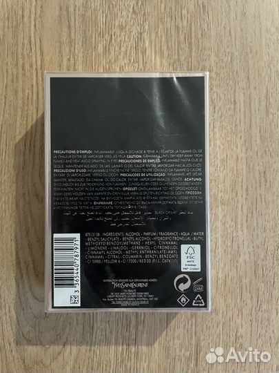 Духи Yves Saint Laurent Black Opium