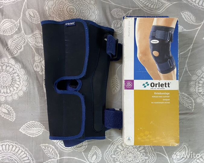 Бандаж на коленный сустав orlett