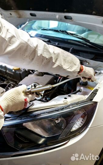 Антикоррозионная обработка днища кроссовера