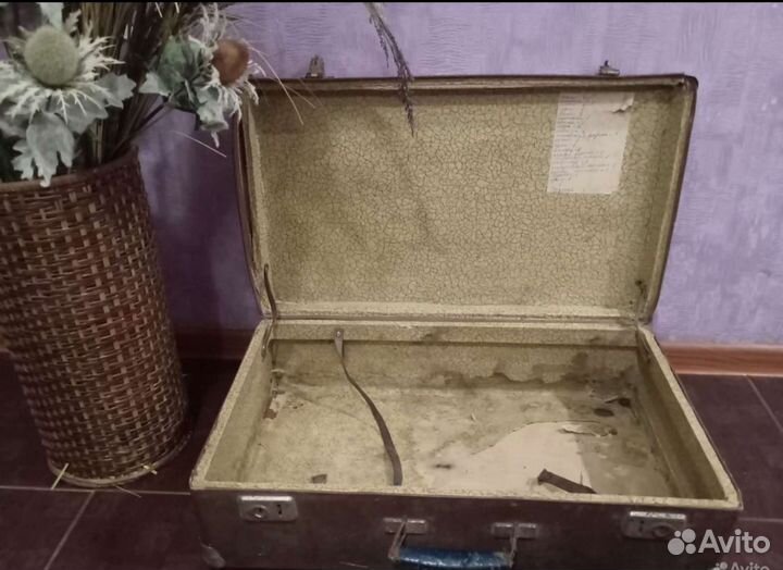 Фибровый чемодан СССР