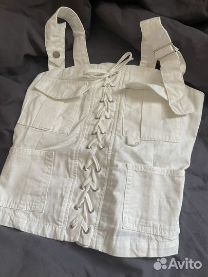 Топ-корсет ecru