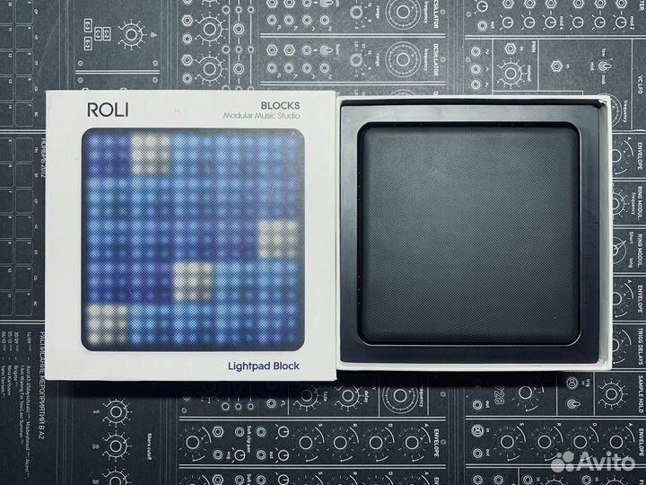 Синтезатор миди дрампад Roli Lightpad Block