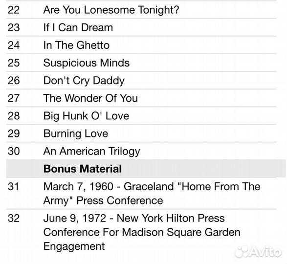 Elvis Presley - #1 Hits Performances And More DVD