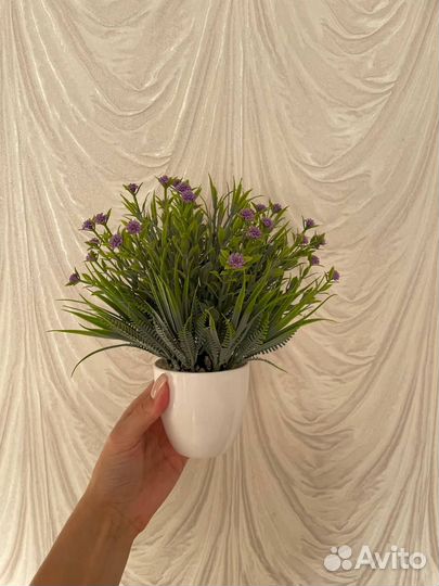 Цветочная композиция фиолетовый