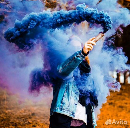 Цветной дым