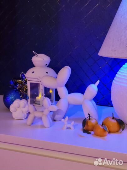 Статуэтка из гипса Собака Balloon