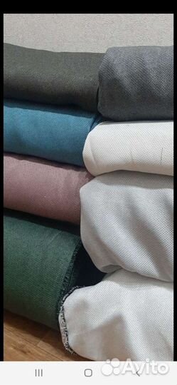 Ткань для штор, рогожка блэкаут. канвас