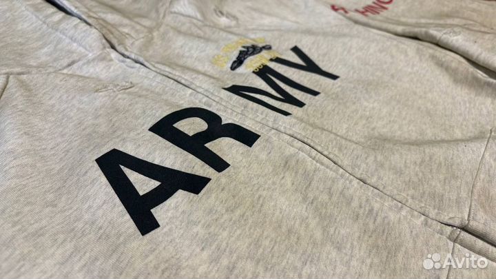 Мужская зип худи army