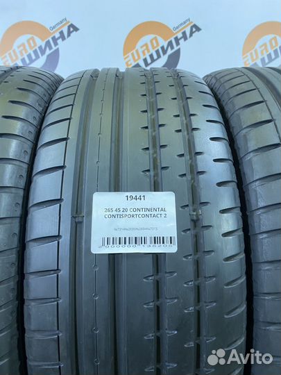 Continental ContiSportContact 2 265/45 R20