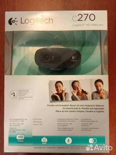 Web-камера logitech c270 hd оригинал