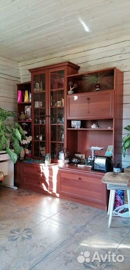 Стенка модульная, цвет орех