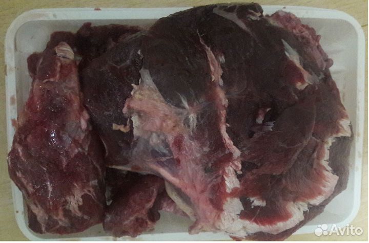 Щеки говяжьи для собак очищенные