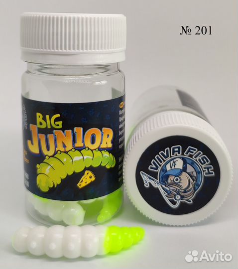 Силиконовые приманки Viva Fish Big Junior 1.7