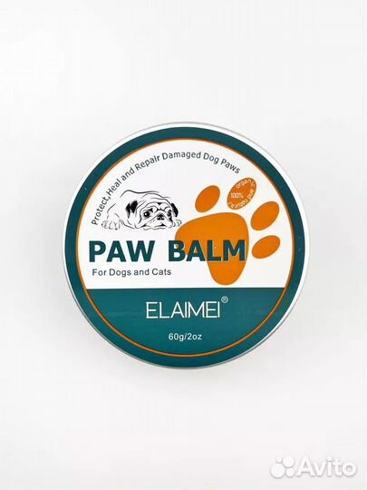 Elaimei Paw Balm (воск для лап, для животных) 60г