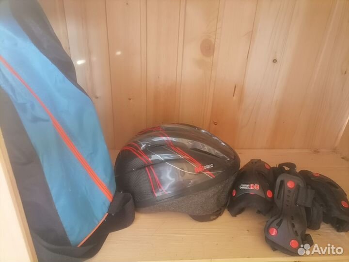 Защита, шлем, сумка