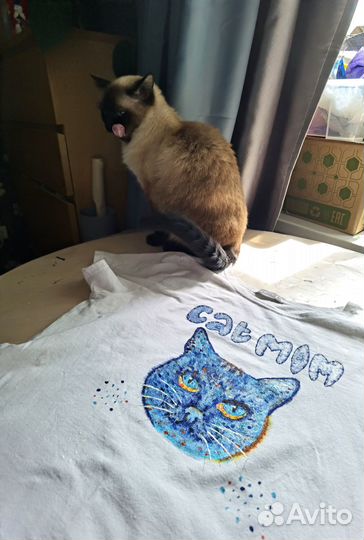 Роспись одежды. Доставка по РФ