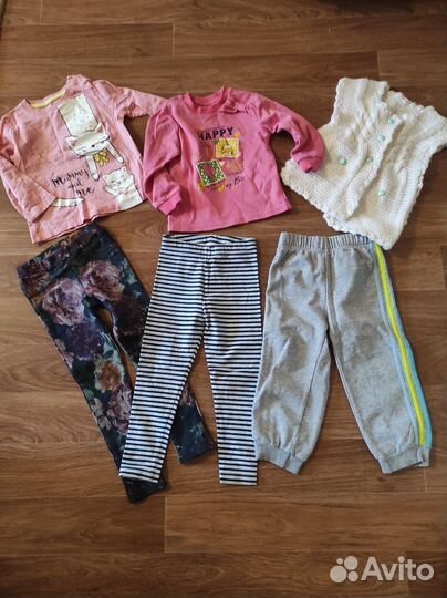 Большой пакет на девочку 98-104