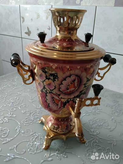 Самовар электрический с художественной росписью