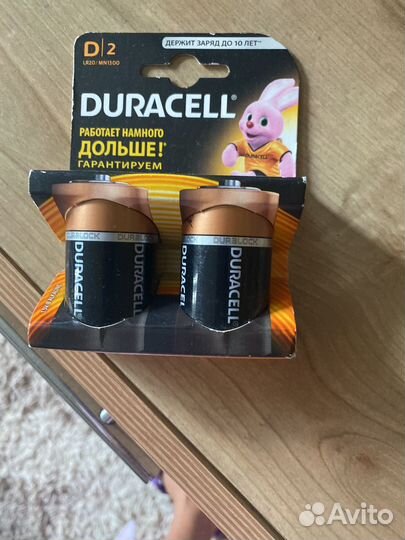 Батарейка duracell