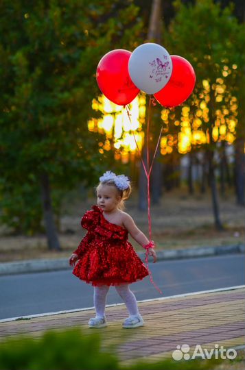 Платье для девочки 92