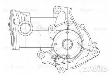 Насос водяной для а/м Hyundai H-1 Starex (97)