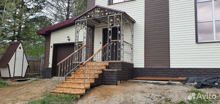 Беседка кованая