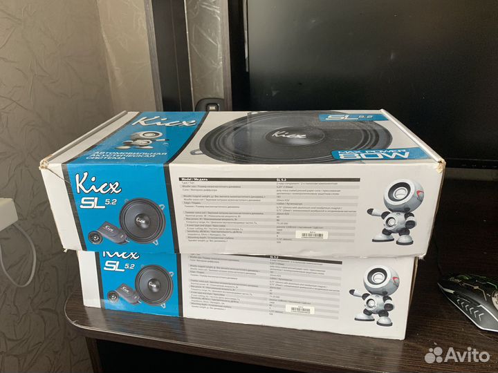 Автомобильная акустика Kicx SL5.2 - 13 см