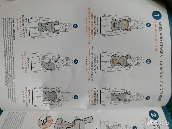 Эргорюкзак Ergobaby 360 оригинал из Германии