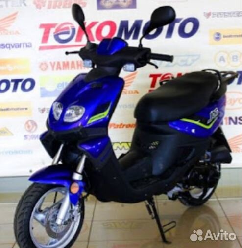 Скутер racer RC50QT-3X JOG (синий)