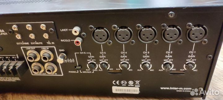 Усилитель трансляционный Inter-M PA-4000A