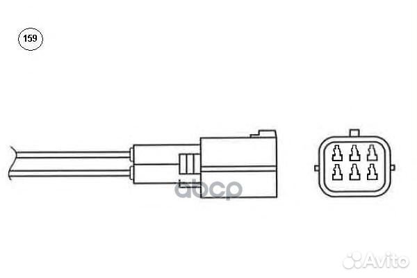Лямбда-зонд LZA07-MD5 94805 NGK