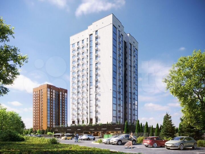 2-к. квартира, 72,1 м², 16/17 эт.