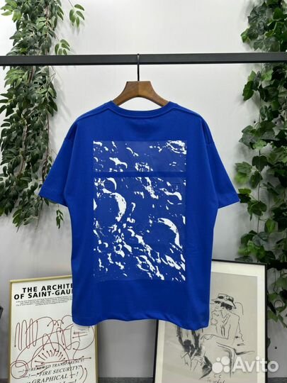 Футболка Off-White синяя