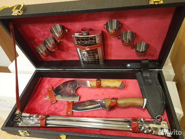 Шашлычный набор в кейсе