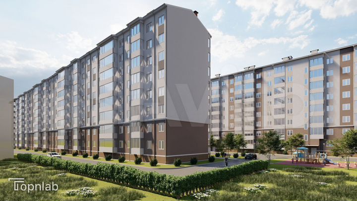 2-к. квартира, 60,2 м², 7/8 эт.