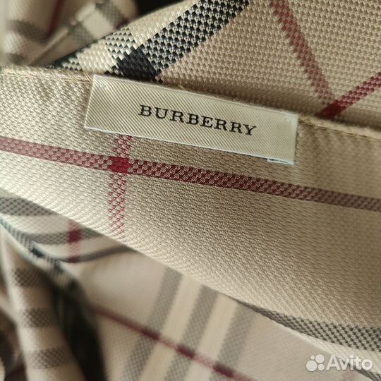Шарф унисекс burberry 100% шелк