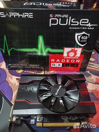 Sapphire AMD Radeon RX 550 pulse