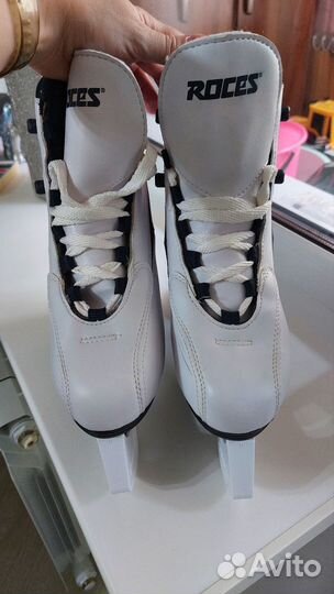 Коньки женские 39 размер + сумка