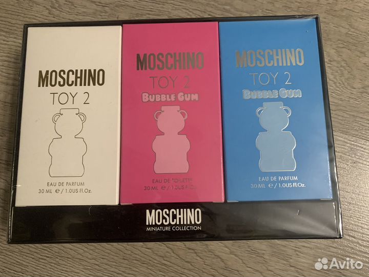 Набор moschino TOY 2 3х30 мл