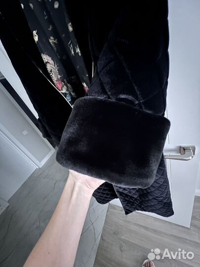 Эксклюзивное бархатное кимоно