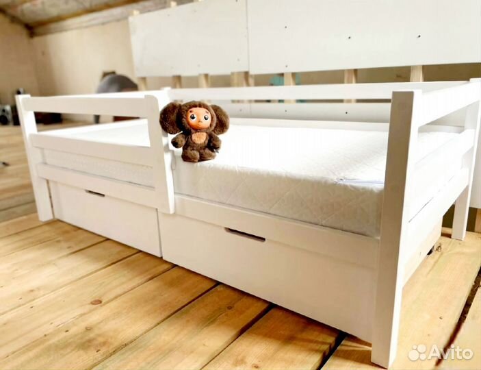 Детская кровать из массива Берёзы