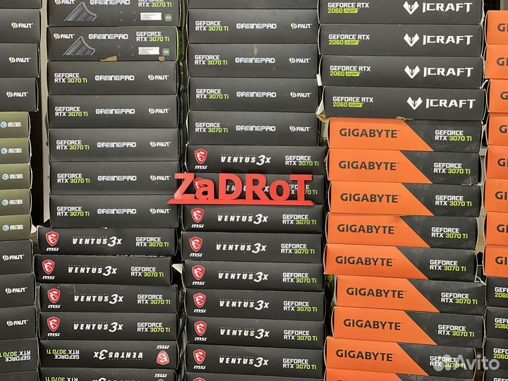Видеокарты rtx gtx