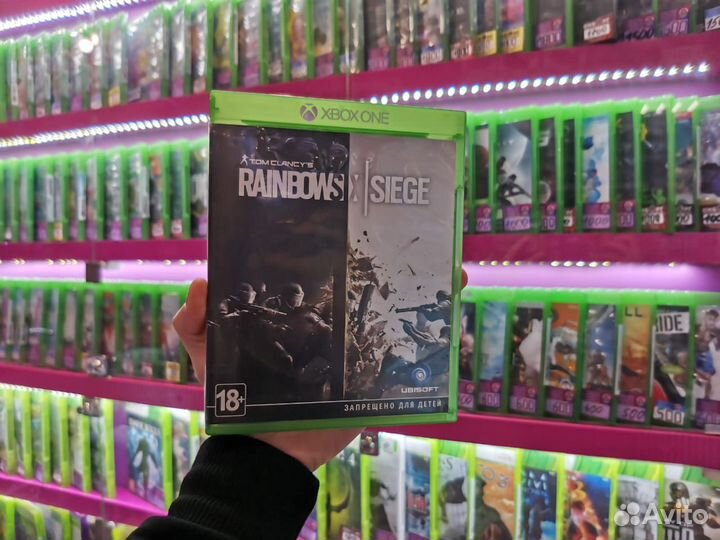 Диск Xbox One Tom clancy Rainbow six Осада
