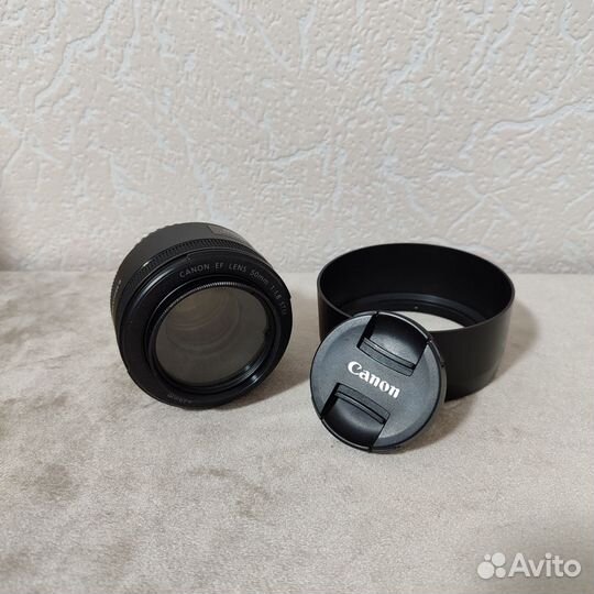 Объектив canon ef 50 mm 1.8 stm