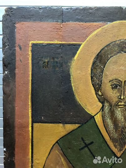 Икона Св. Антипы. Рубеж 19 и 20 века