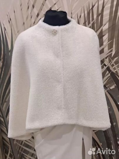 Шубка пончо