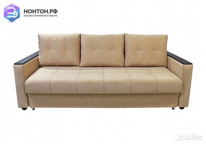 Диван еврокнижка Денвер бежевый