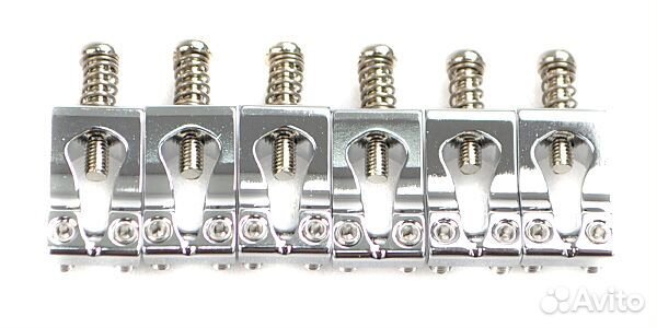 Седла для бриджа Gotoh S-200, латунь, хром, Japan