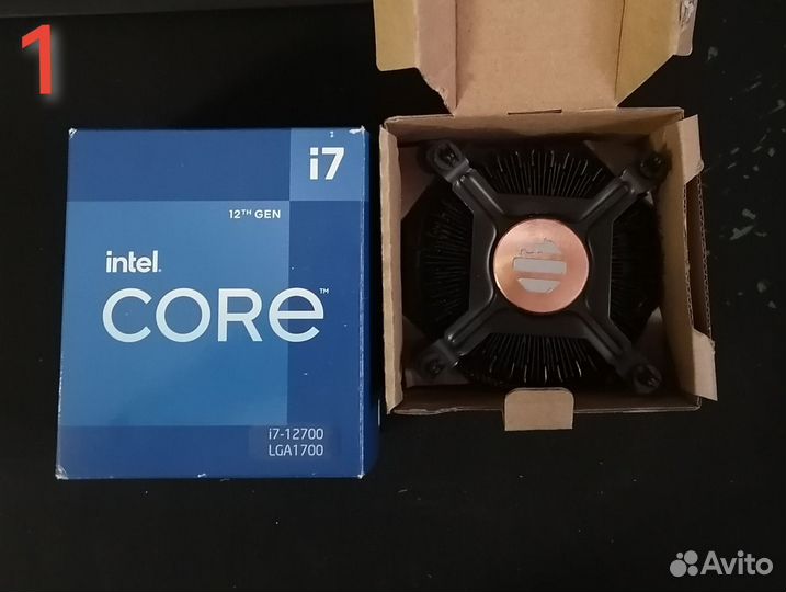 Кулер для процессора Intel / AMD Original BOX